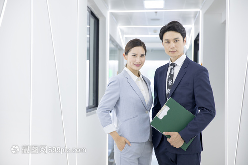 商務(wù)人像辦公場所形象照